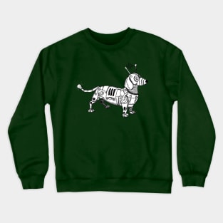 Daschund robot. Crewneck Sweatshirt